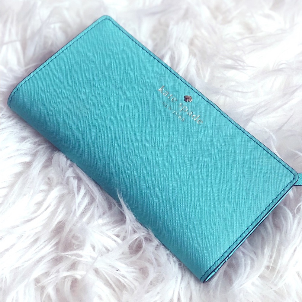 Kate Spade wallet turquoise